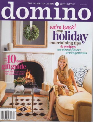 Domino Magazine Dec, 2013