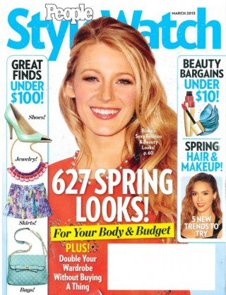 PEOPLE STYLE WATCH Mar, 2013